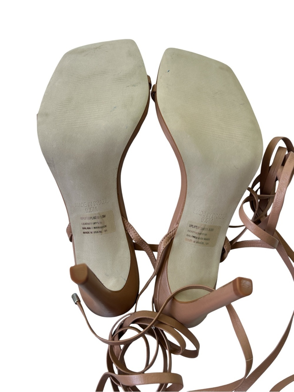 Steve Madden Tan Brown Strappy Heels - Picture 7 of 7